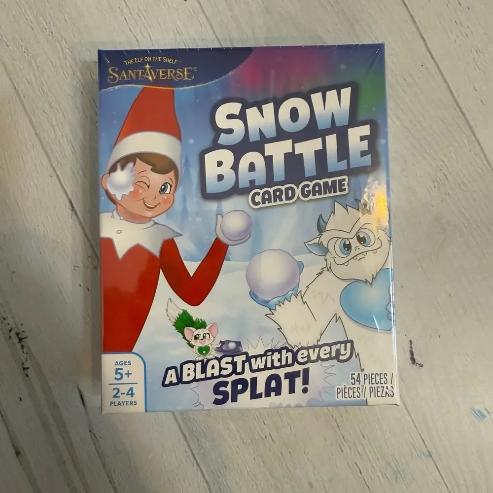 Elf on the Sheld snow battle‎ card game NEW